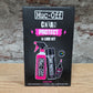  MUC-OFF Bicycle Clean, Protect &amp; All Weather Lube Kit in de verpakking