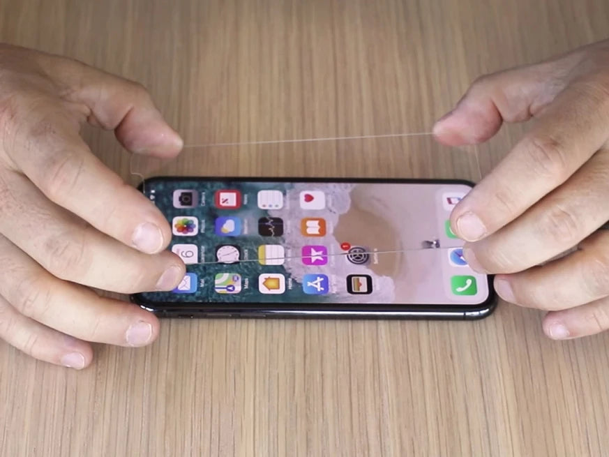 QUAD LOCK SCREEN PROTECTOR INSTRUCTIE