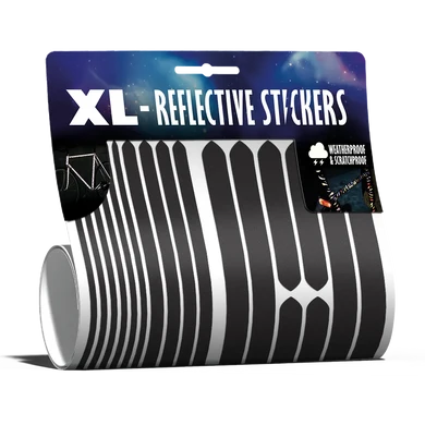 REFLECTIVE BERLIN stickers XL - grote reflecterende stickers