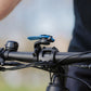 Quad Lock Out Front Mount V3 fietshouder - netjes gemonteerd op stuur