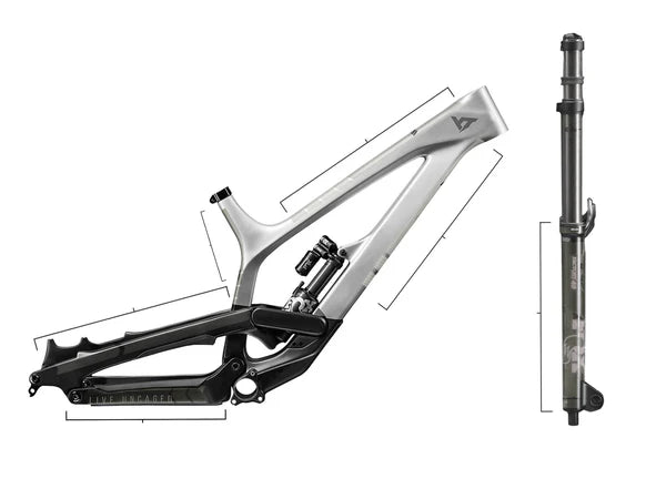 AMS Honeycomb Frame Guard Total de onderdelen die geplakt kunnen worden