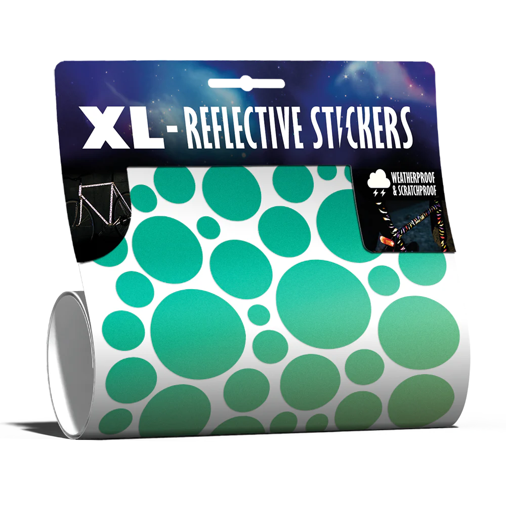 REFLECTIVE BERLIN stickers XL - grote reflecterende stickers