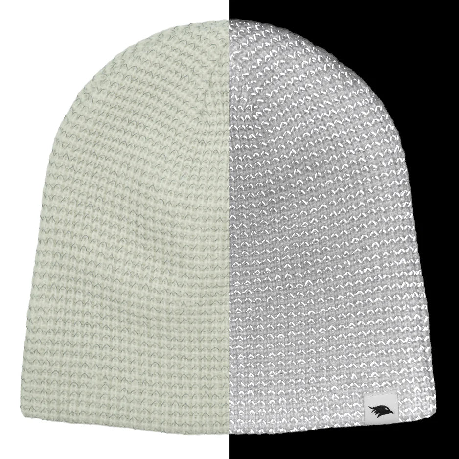 VALKENTAL REFLECTERENDE BEANIE wit
