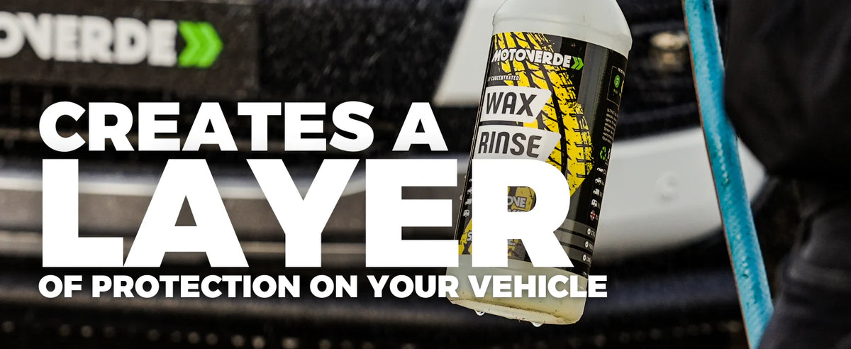 MOTOVERDE Wax Rinse - maakt een extra beschermlaag 