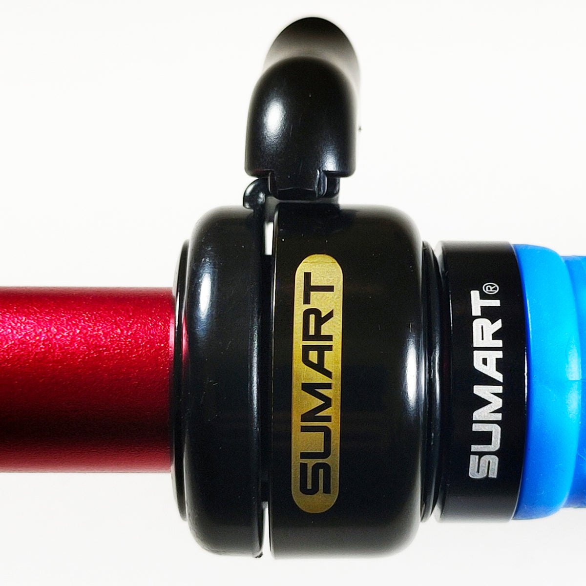 SUMART BKB-42 MTB fietsbel - GEMONTEERD OP EEN STUUR