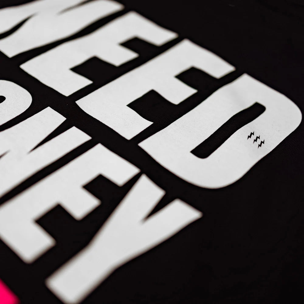 Muc-Off Need Money for Bikes T-Shirt – logo