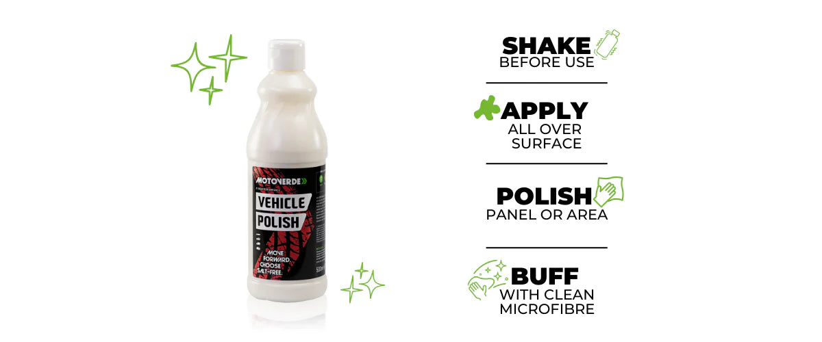 MOTOVERDE Vehicle Polish - DOELEINDEN
