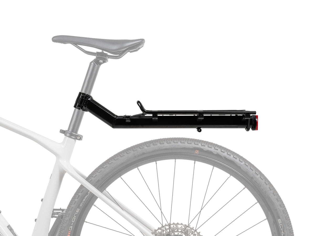 Topeak BeamRack II MTX V-Type gemonterd op de fiets