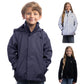VALKENTAL 3IN1 REFLECTERENDE KINDER JACKET blauw