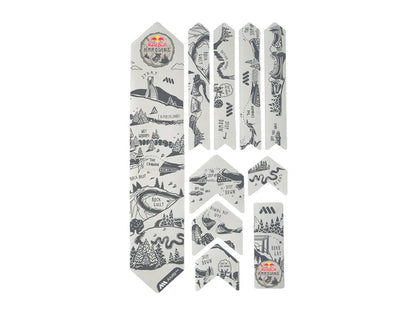 AMS x Red Bull Hardline Frame Guard Extra donker grijs