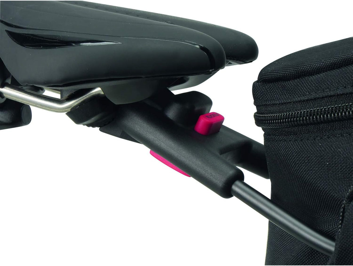 KLICKFIX Contour Zadel-Adapter - met draagsysteem gemonteerd