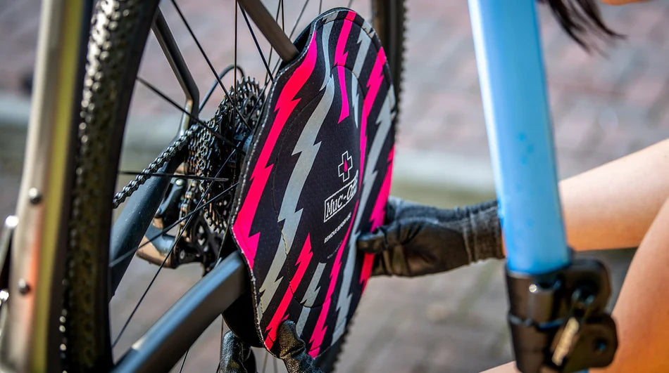 Muc-Off Disc Brake Covers - gemonteerd op een fiets