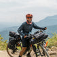 CHOIKE Lapabag 3L waterbestendige modulaire stuurtas zwart voor bikepacking onderweg op avontuur