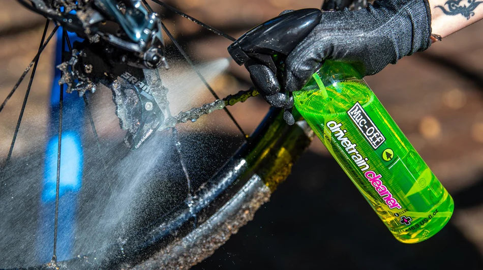 Muc-Off Cycle Bio Drivetrain Cleaner - de derailleurs schoonmaken