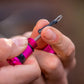 Muc-Off Stealth Tubeless Puncture Plug bar end tool  - de plug in het gereedschap