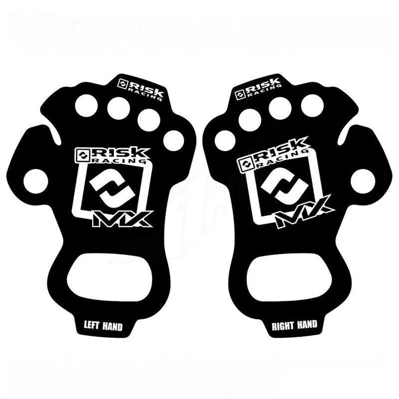 RISK RACING PALM PROTECTORS ZWART