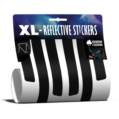 REFLECTIVE BERLIN stickers XL - grote reflecterende stickers
