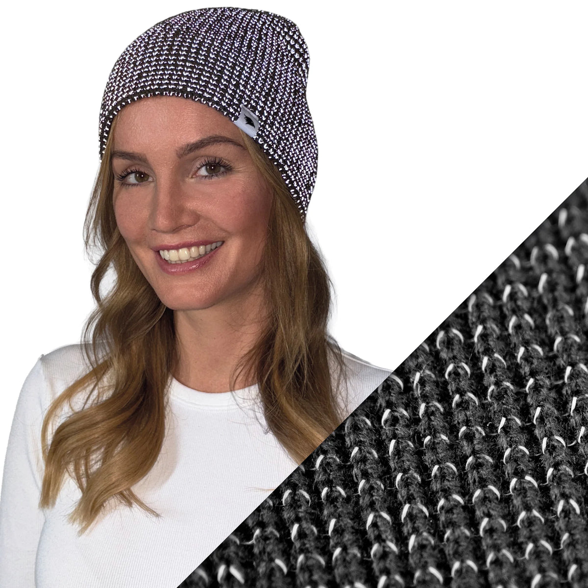 VALKENTAL REFLECTERENDE BEANIE lichte stof