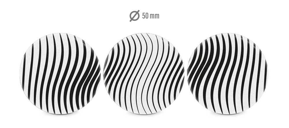 REFLECTIVE BERLIN Buttons - reflektierende Anstecker