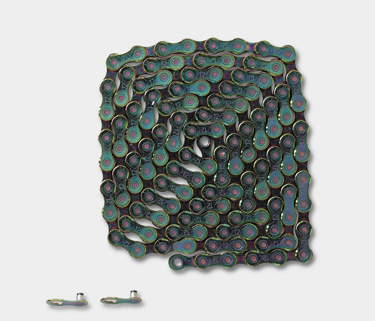 CYCLOWAX KMC X12 Aurora Green - uit de verpakking met de missinglinks
