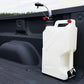RISK RACING Floor Mount achter in de pick up op de laadvloer