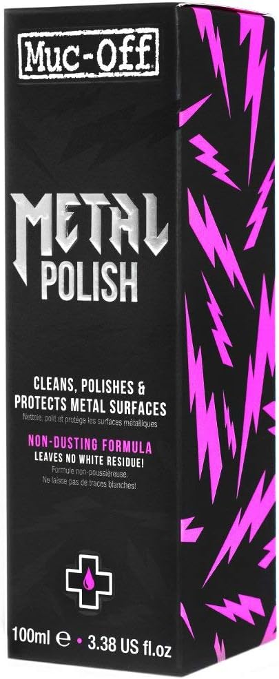 MUC-OFF Metal Polish verpakking - 100ml metaalpoets in verpakking