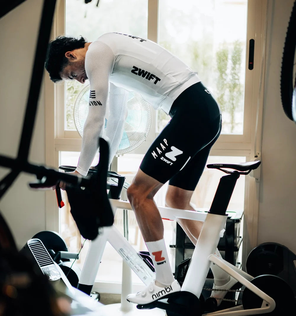 CYCLOWAX Zwift Ride ketting in  –  geïnstalleerd op de fiets