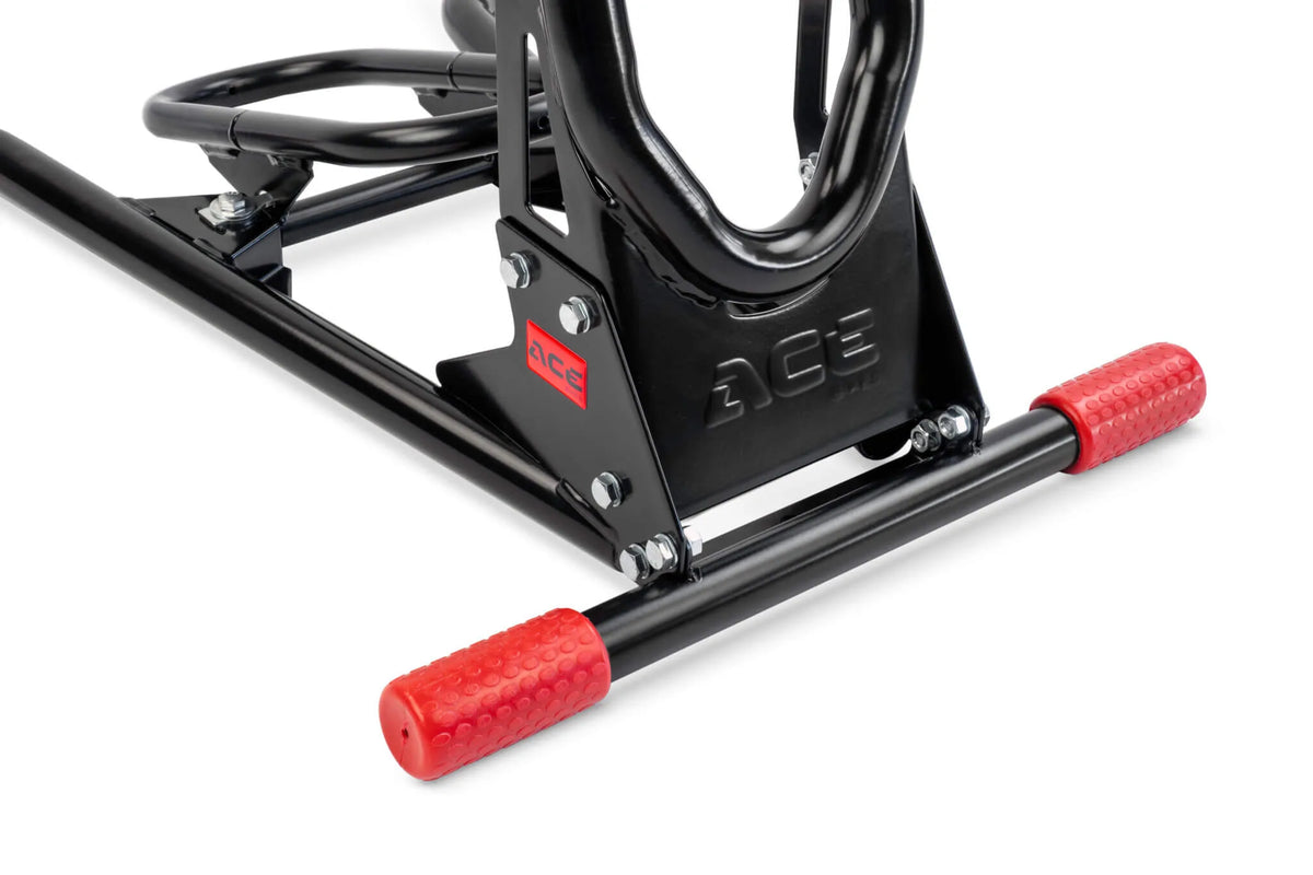 ACEBIKES Cross Flex wielklem met verstelbare bevestiging voor motoropslag