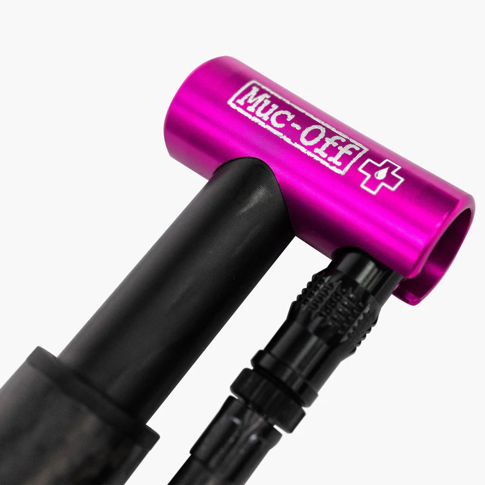 MUC-OFF airmach carbon pump close-up