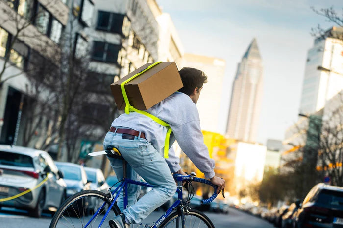PIKAPAK 2.0 - flexibele pakket-rugzak voor fietsers