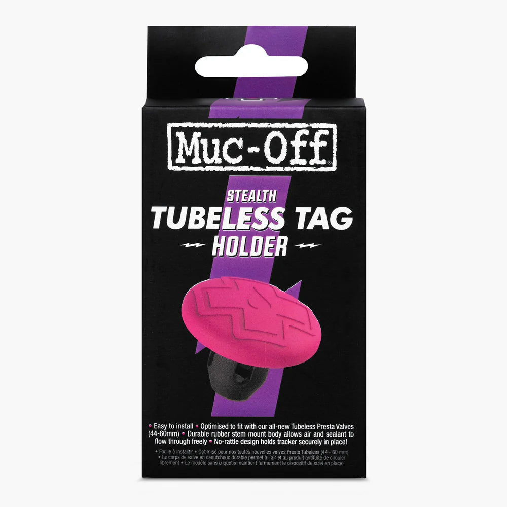 Muc-Off Stealth Tubeless Tag Holder - zonder 44mm ventiel