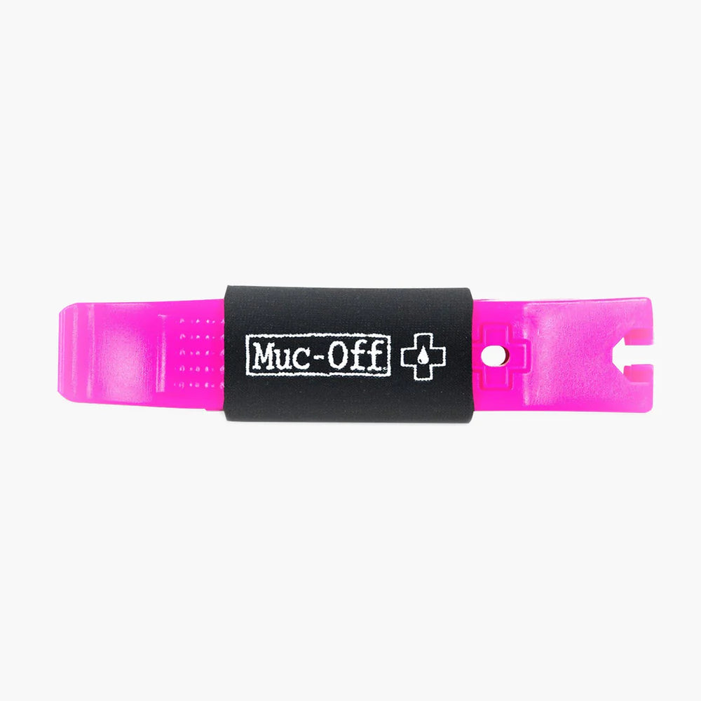 Muc-Off Rim Stix bandenlichter set roze – velgveilige bandenwippers voor fiets