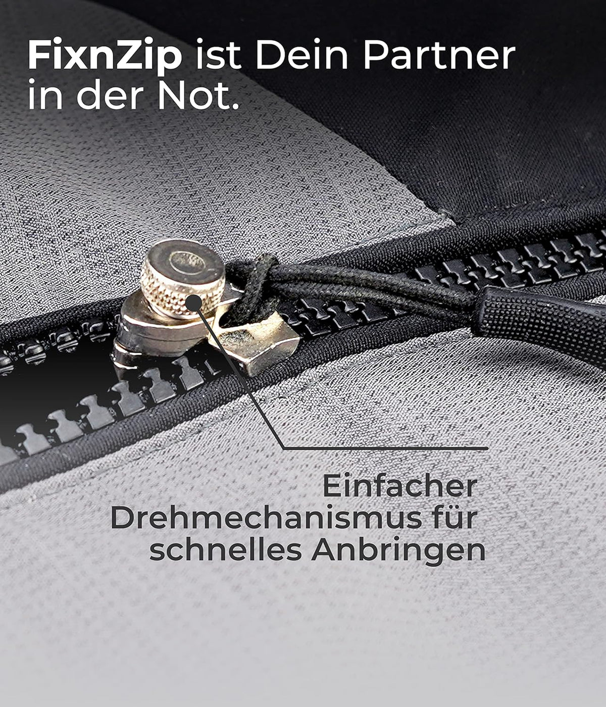 MUNKEES Zipper Repair Maat M detail