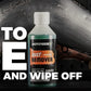 MOTOVERDE  rust and corrosion remover borstel op het produkt en veeg het weg
