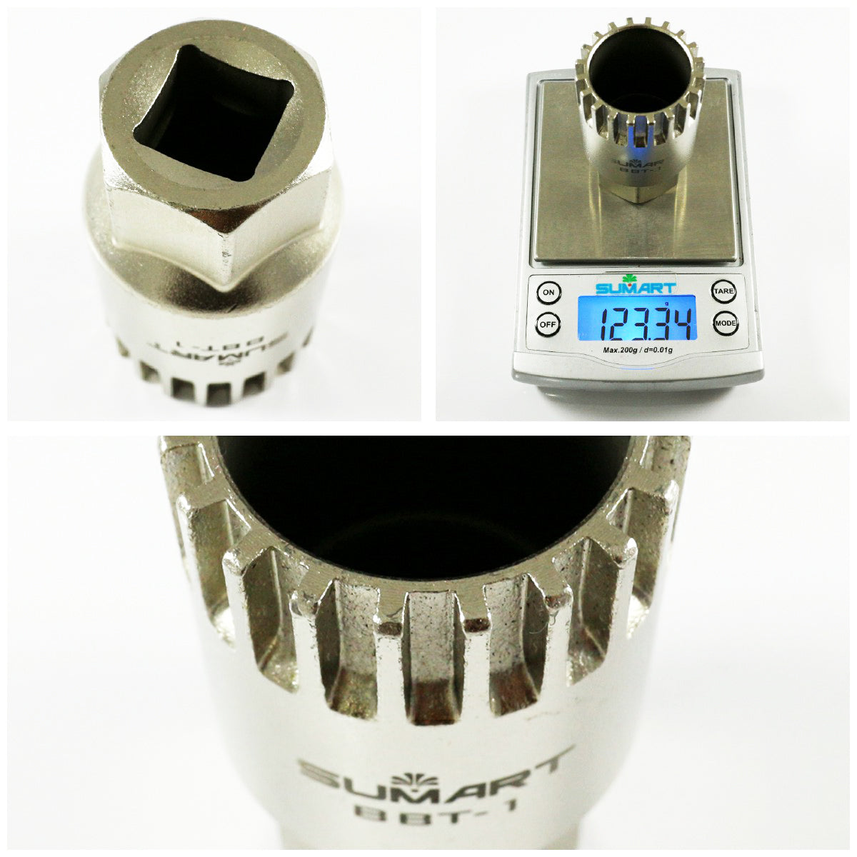 SUMART BBT-1 trapas sleutel voor Shimano 20-tands cartridge trapassen