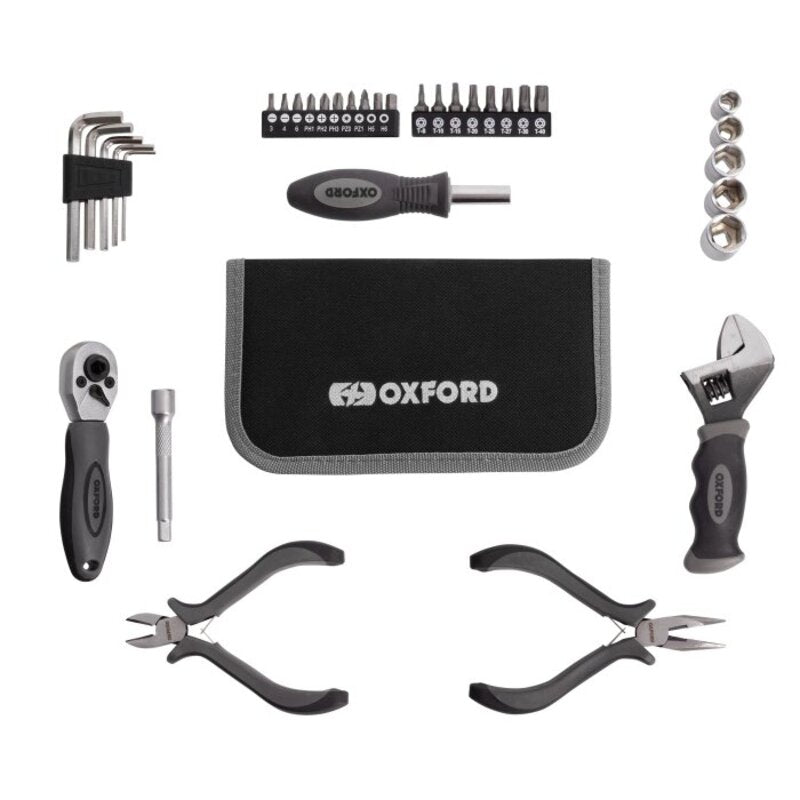 OXFORD Tool Kit Pro V2 alles uitgestald