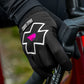 MUC-OFF Rider Gloves  - Premium MTB handschoenen met Clarino palm grip op het stuur