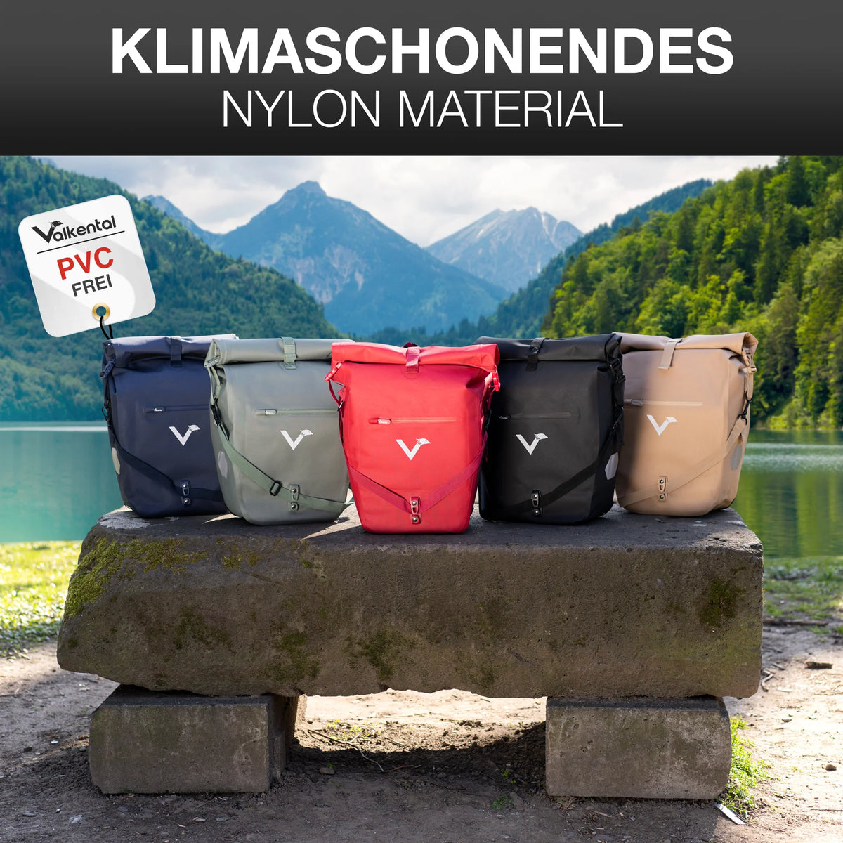 VALKENTAL Bike Bag Urban 5 basic kleuren