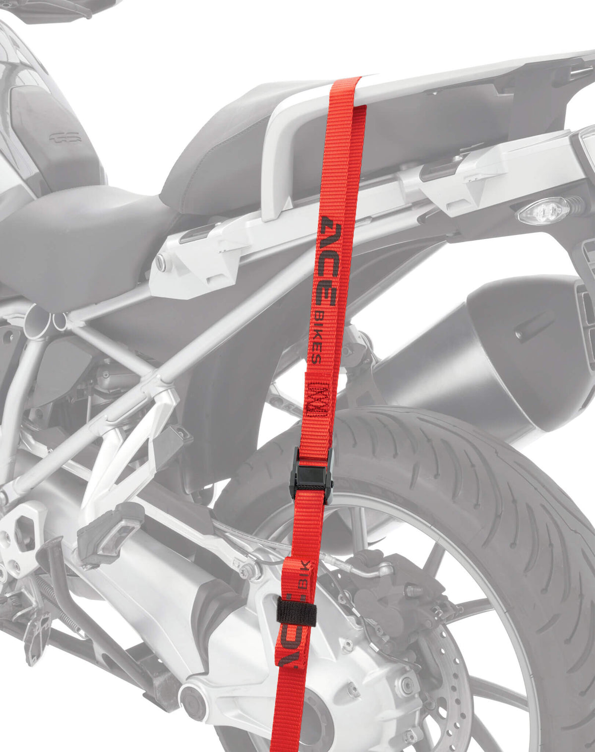 ACEBIKES Cam Buckle Essential 2-Pack gemonteerd op de motor