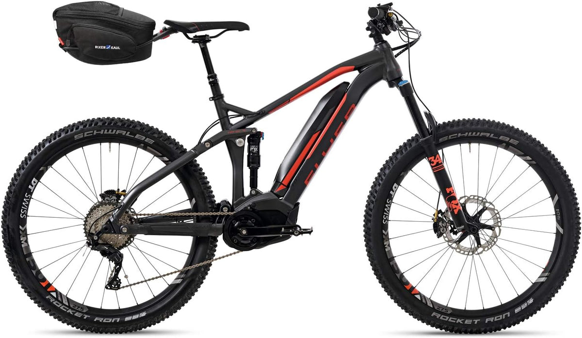 KLICKFIX Contour Zadel-Adapter - gemonteerd op een mtb fiets