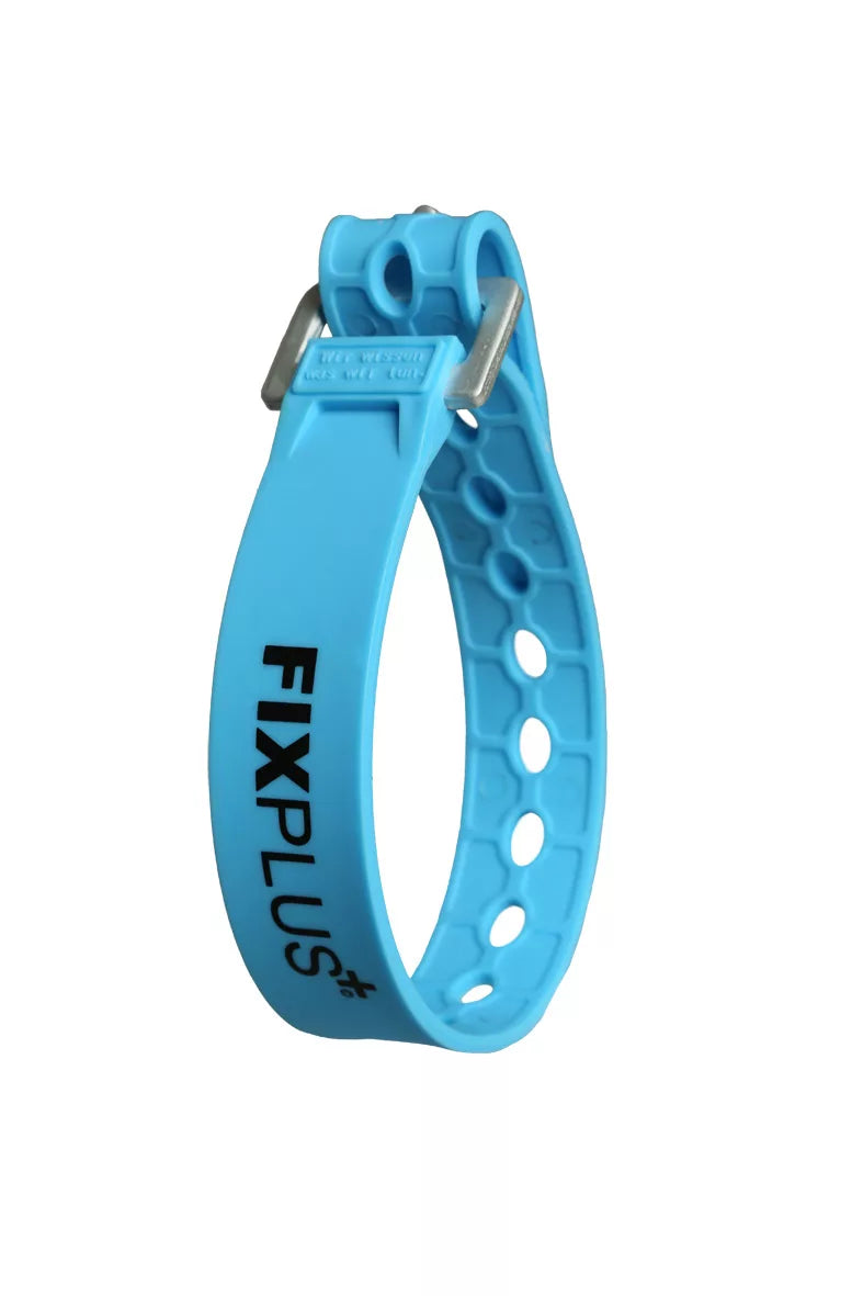 FIXPLUS bagagebanden 35cm licht blauw