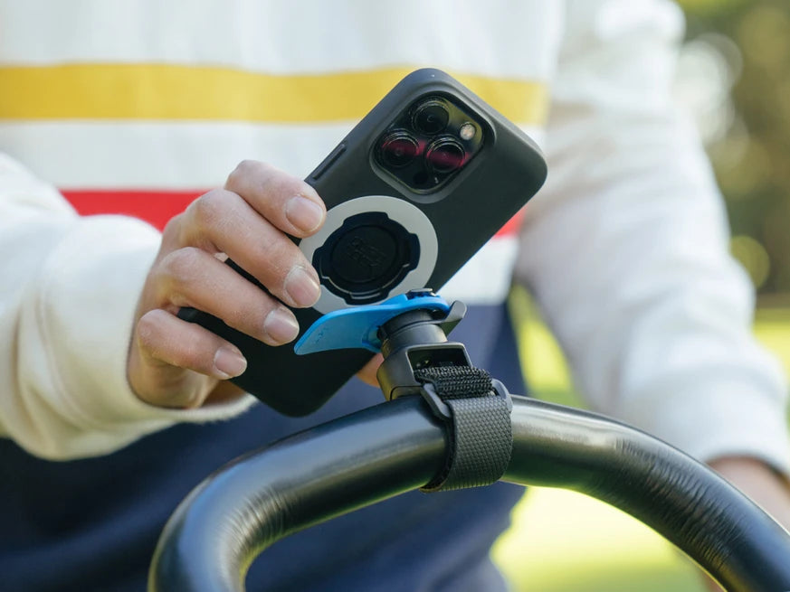 Quad Lock® Quick Release Strap - hier wordt een mag case gemonteerd