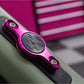 Muc-Off Secure Tag Holder V2 - paarse gemonteerd op een fiets frame