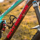 AMS Honeycomb Frame Guard Total gemonteerd op de onderbuis