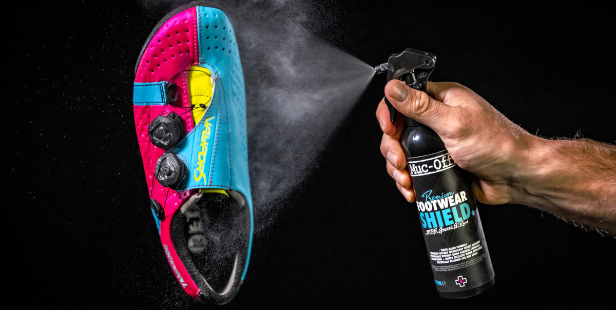 Muc-Off Bike Shoe Care Kit – footwear shield als laatste behandeling