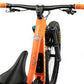 AMS x Red Bull Rampage Frame Guard Extra op een oranje bovenbuis