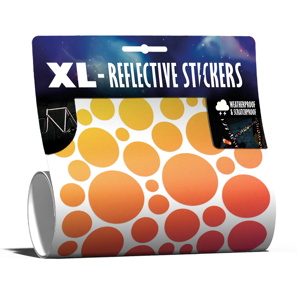 REFLECTIVE BERLIN stickers XL - grote reflecterende stickers
