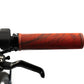 AMS Barcode Grips gemonteerd op stuur