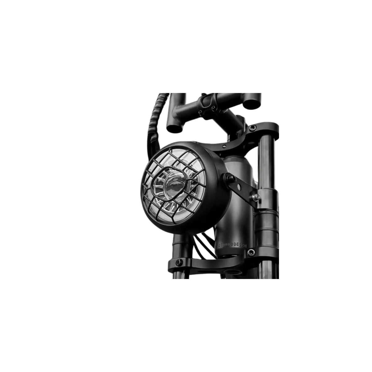 IKZI Bulls-Eye koplamp - gemonteerd op fatbike