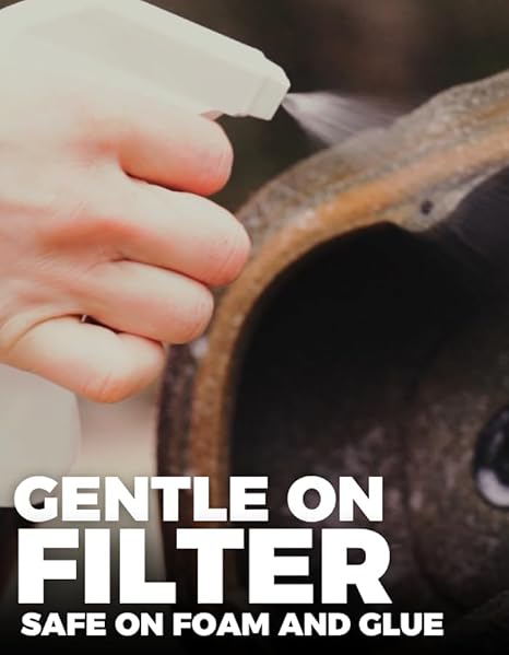 MOTOVERDE Air Filter Cleaner - voorzichtig zijn met het filter